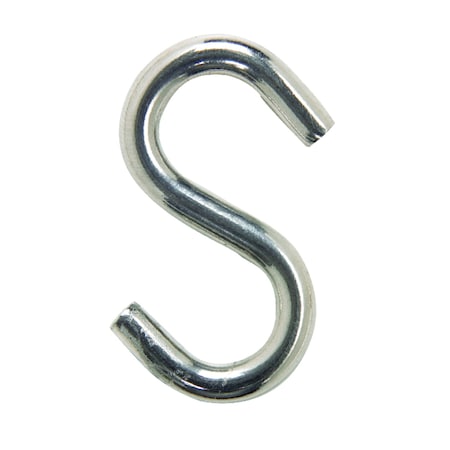 Hampton Hampton Medium Silver Stainless Steel 1.43 in. L S-Hook 40 lb 1 pk 02-3483-351